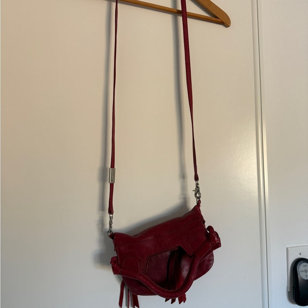 Foley + Corinna Vibrant Red Crossbody Bag